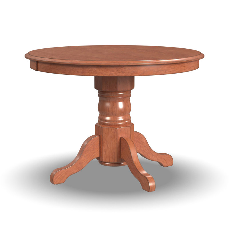 August Grove® Standridge Round Solid Wood Dining Table & Reviews Wayfair